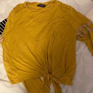 Crop top long sleeve